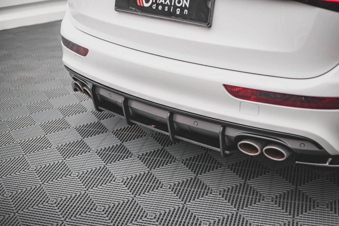 Maxton Street Pro Heckschürze für Audi SQ5 Mk1 (8R)
