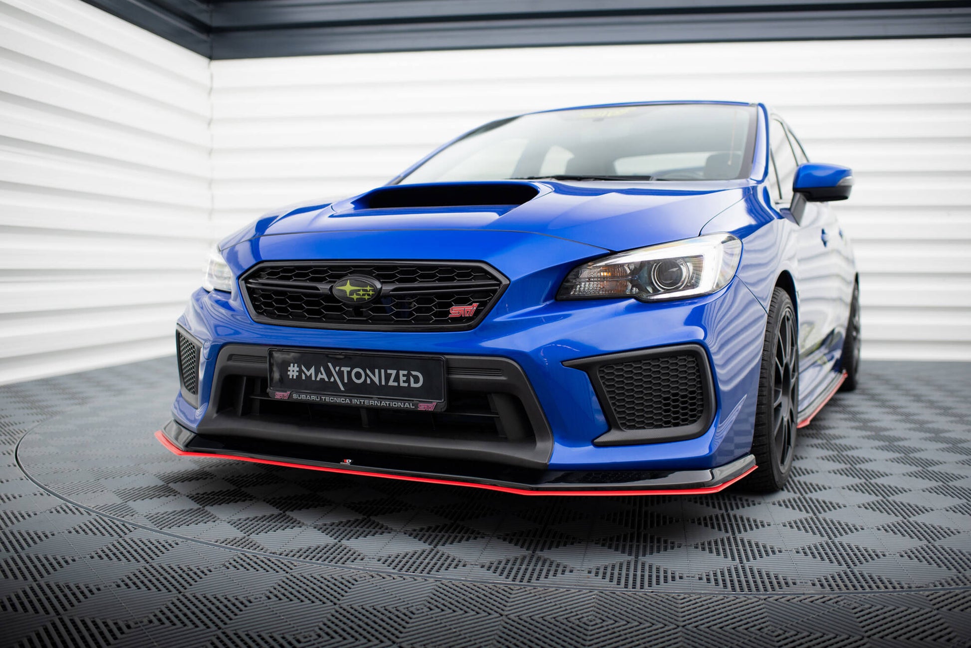 Maxton Front Ansatz V.2 für Subaru WRX STI Mk1 Facelift