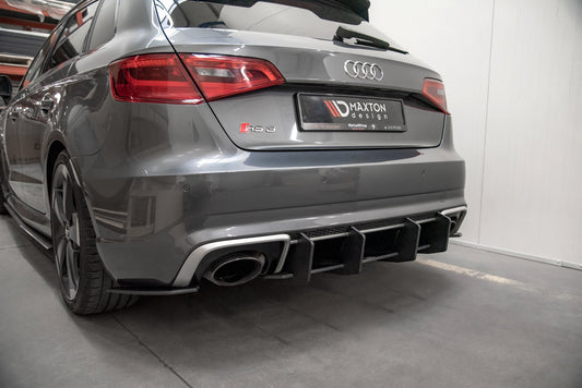 Maxton Robuste Racing Heckschürze V.2 für Audi RS3 8V Sportback