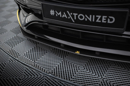 Maxton Street Pro Front Ansatz für für Mercedes-AMG CLA 45 Aero C117 Facelift