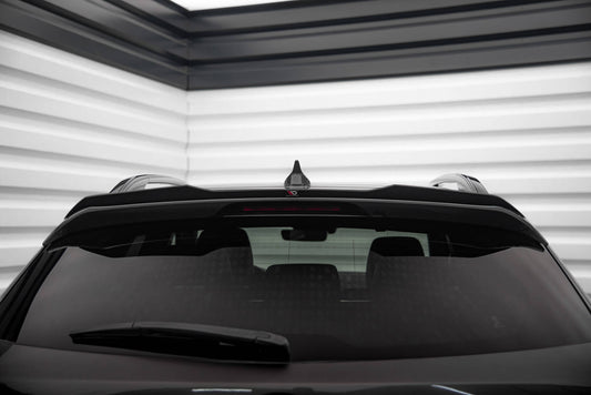 Maxton Spoiler CAP für Mazda 6 Kombi Mk3 Facelift schwarz Hochglanz