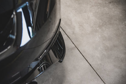 Maxton Heck Ansatz Flaps Diffusor für VW Golf 7 GTI TCR