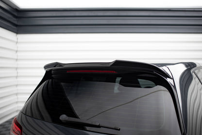 Maxton Spoiler CAP für 3D Volkswagen Golf R / R-Line / GTI Mk7 schwarz Hochglanz