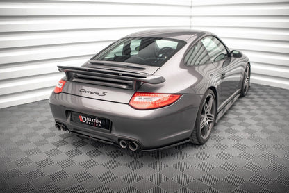 Maxton Heck Ansatz Flaps Diffusor für Porsche 911 Carrera / Carrera GTS 997 Facelift schwarz matt