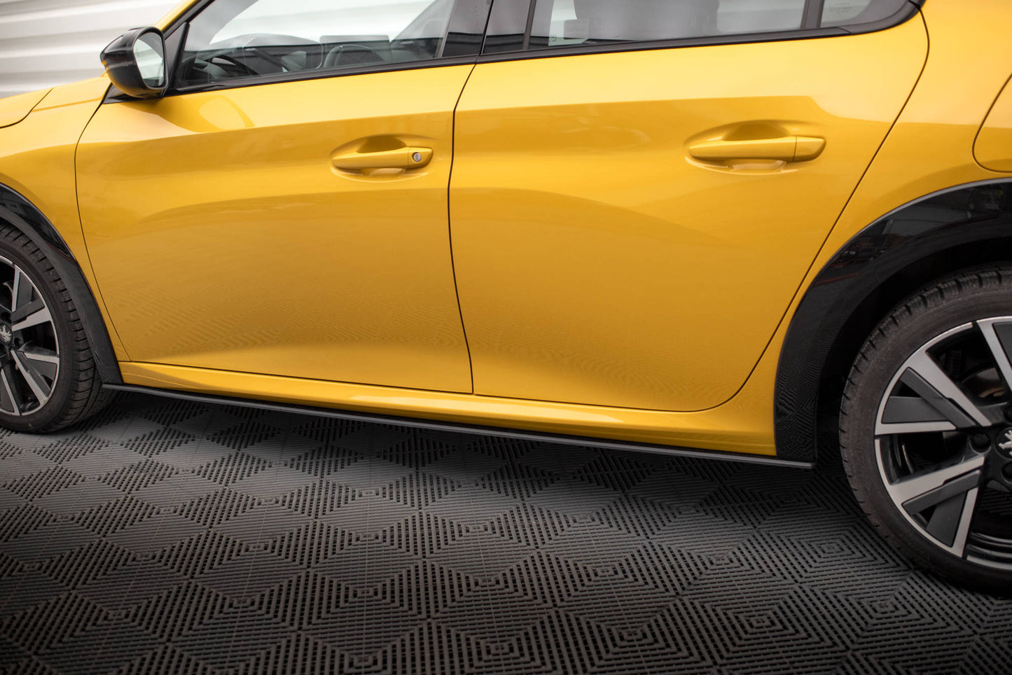 Maxton Street Pro Seitenschweller Ansatz für Peugeot 208 GT Mk2
