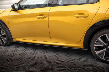 Maxton Street Pro Seitenschweller Ansatz für Peugeot 208 GT Mk2