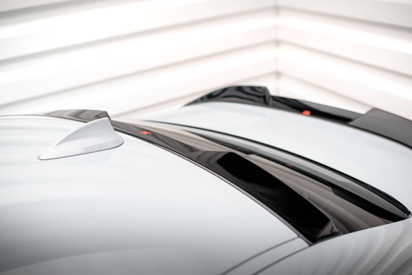 Maxton Heckscheiben Spoiler für BMW 2 Coupe G42 / M2 G87 schwarz Hochglanz