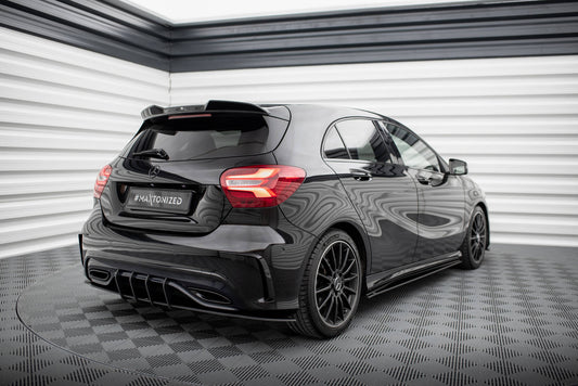 Maxton Street Pro Heckschürze für Mercedes-Benz A AMG-Line W176 Facelift