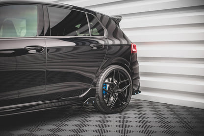 Maxton Seitenschweller Ansatz für V.2 für + Flaps Volkswagen Golf R Mk8