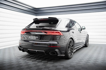 Maxton Carbon Fiber Heck Ansatz Flaps Diffusor für Audi RSQ8 Mk1