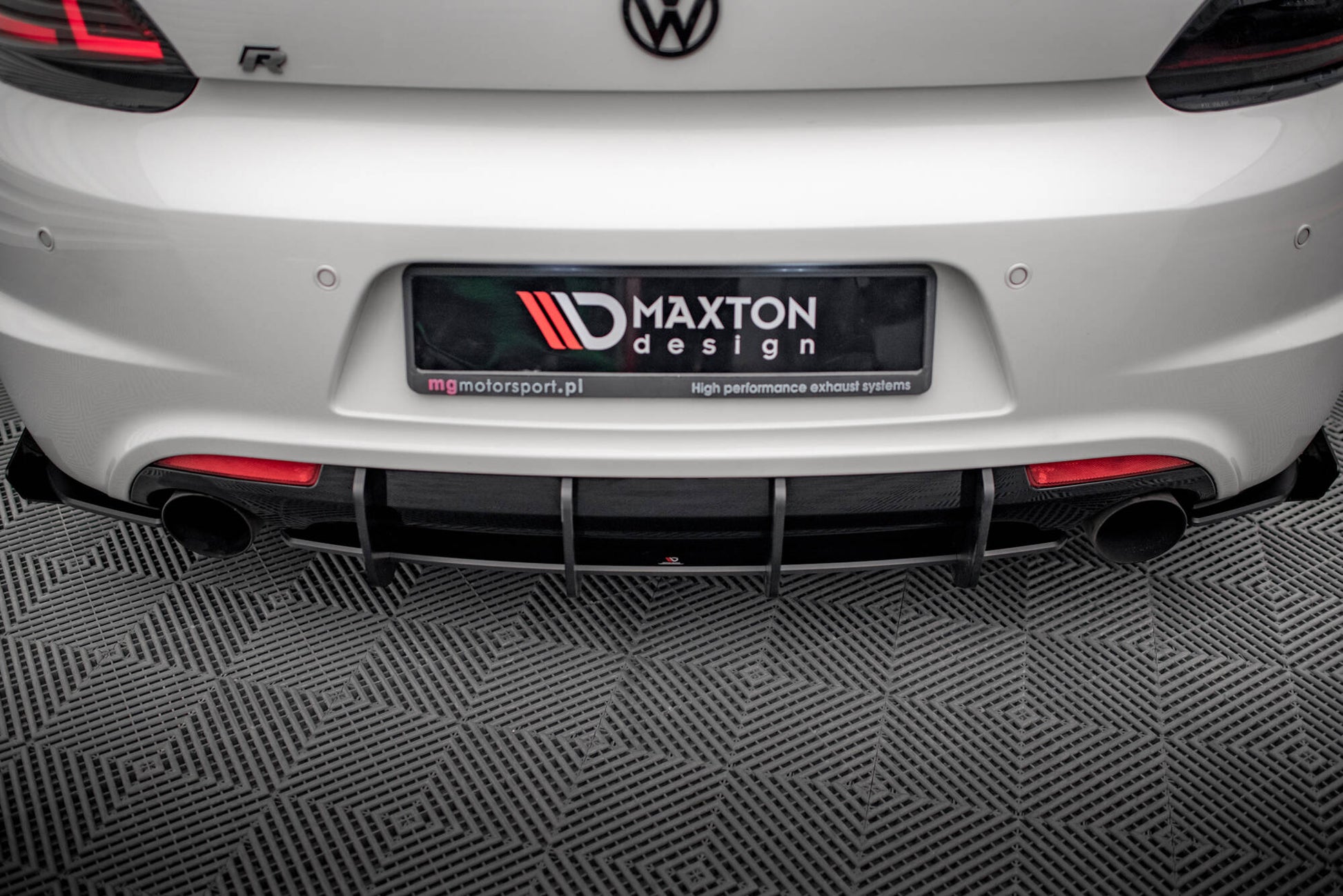 Maxton Street Pro Heckschürze für Volkswagen Scirocco R Mk3