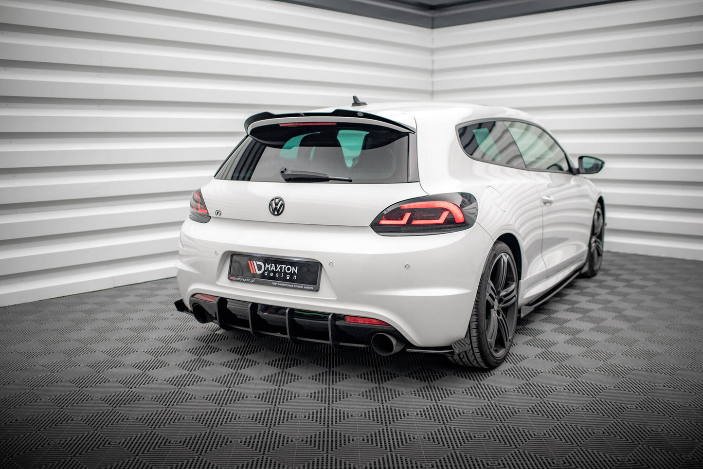 Maxton Street Pro Heckschürze für Volkswagen Scirocco R Mk3