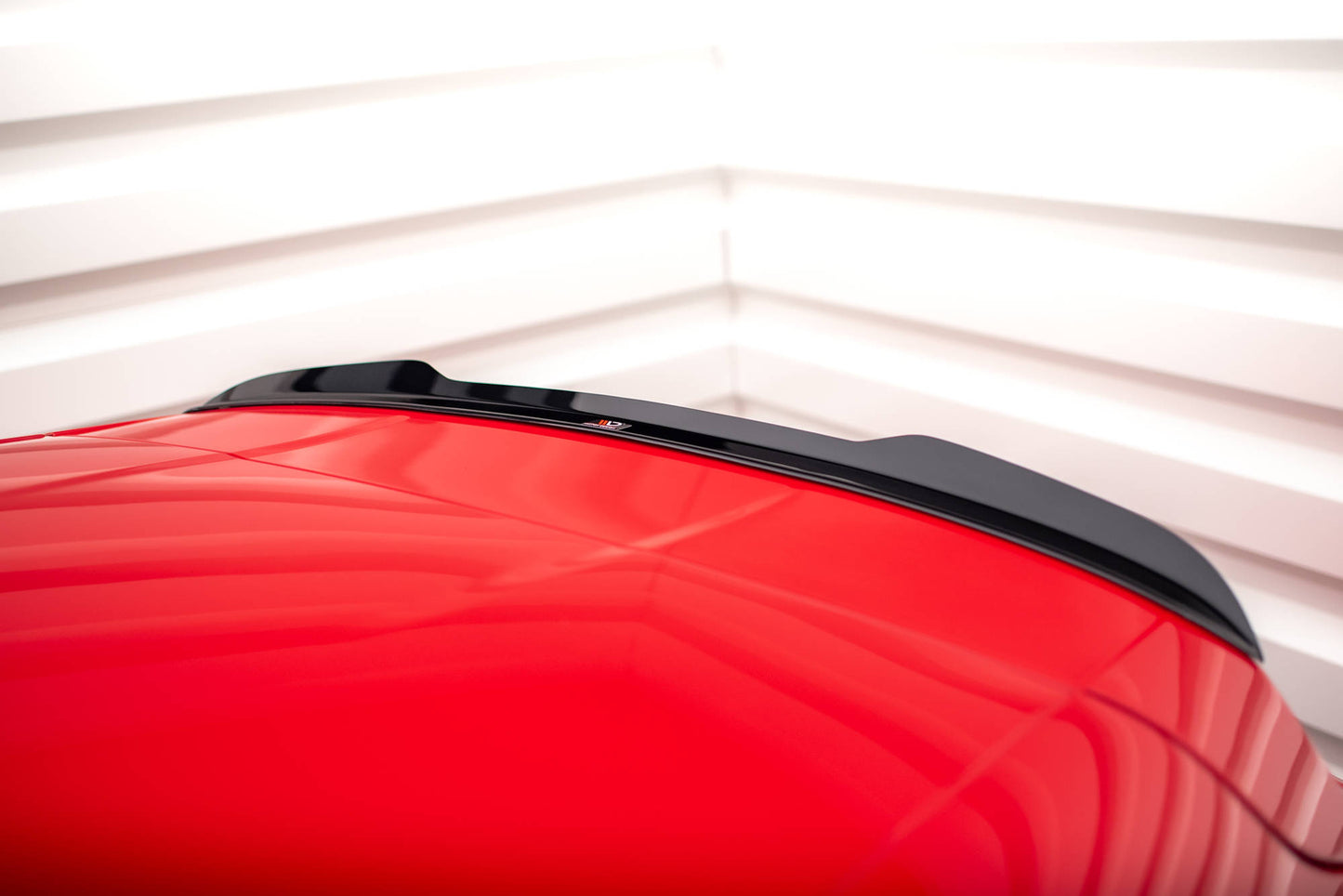 Maxton Spoiler CAP für Porsche Macan Mk1 Facelift schwarz Hochglanz