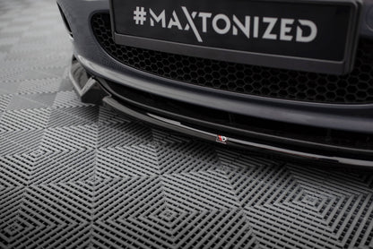 Maxton Front Ansatz V.2 für Mazda MX5 NC (Mk3) schwarz Hochglanz