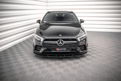 Maxton Street Pro Front Ansatz für für Mercedes A35 AMG / AMG-Line Aero Pack W177