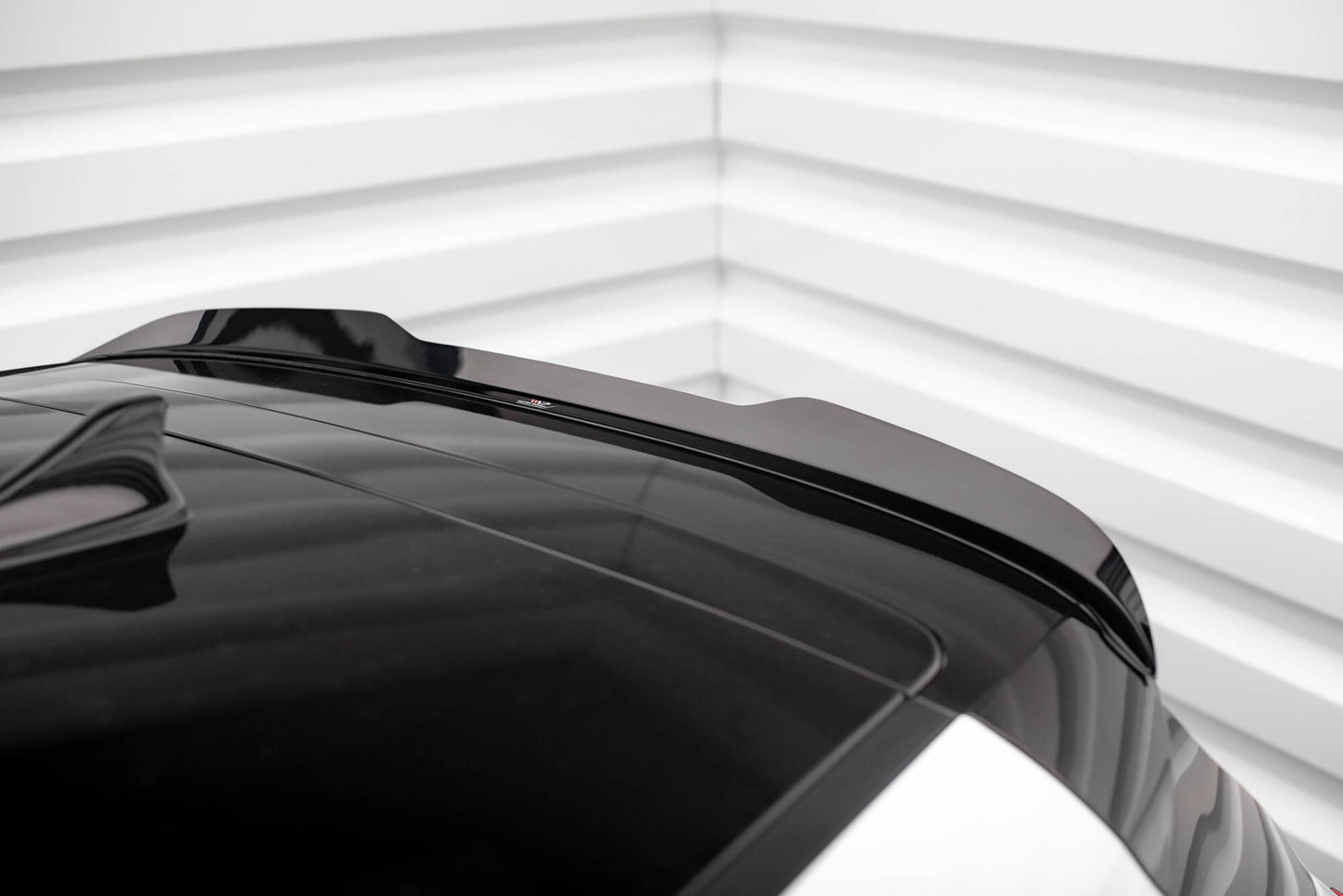 Maxton Spoiler CAP für Kia Ceed GT Mk3  schwarz Hochglanz