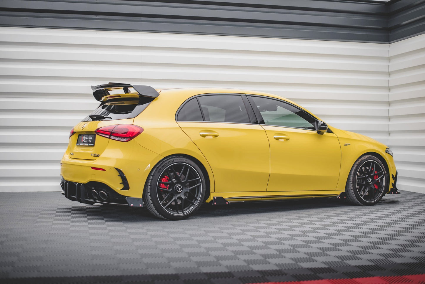 Maxton Seitenschweller Ansatz für V.2 für + Flaps Mercedes-AMG A45 S