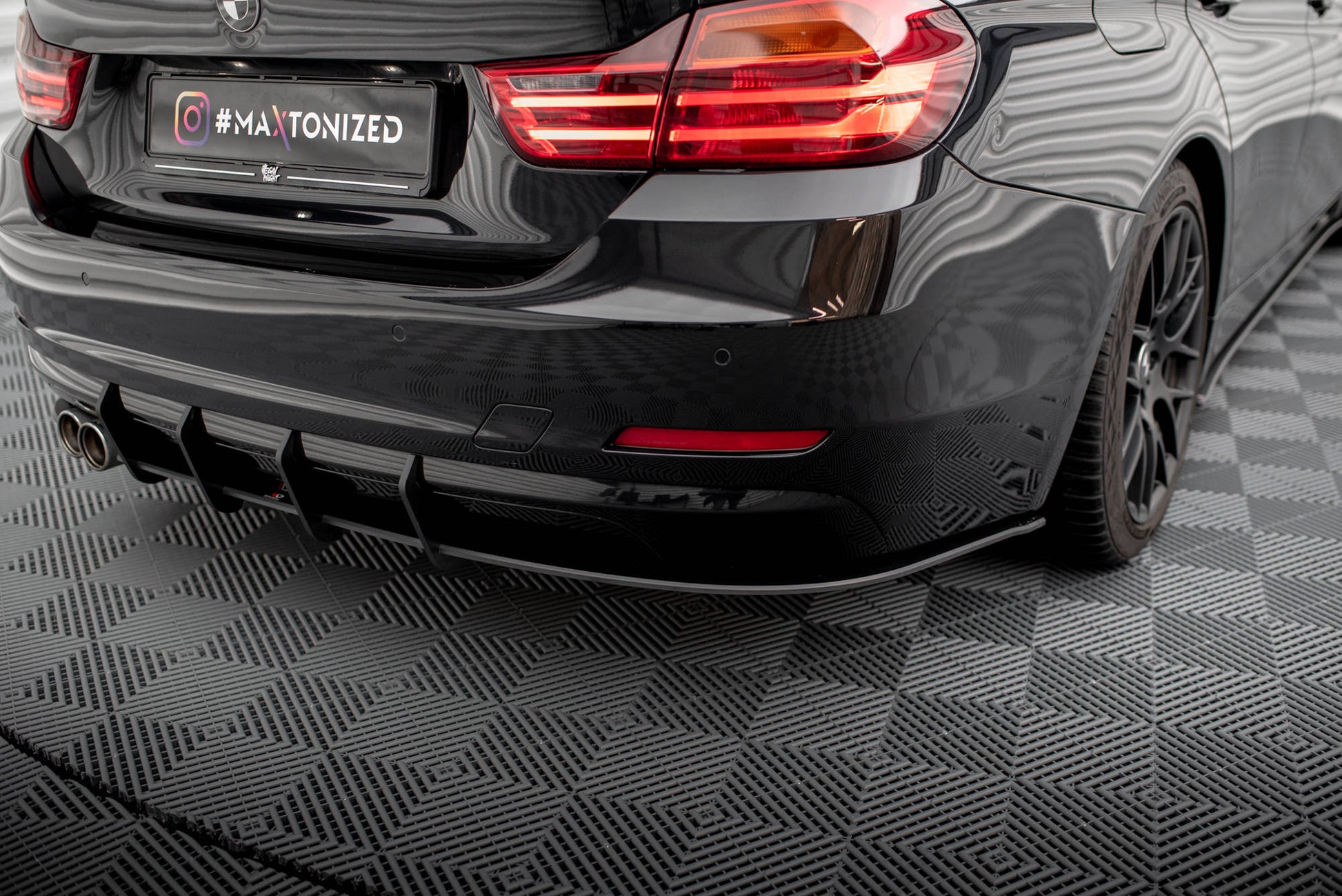 Maxton Street Pro Heckschürze für BMW 4er Gran Coupe F36