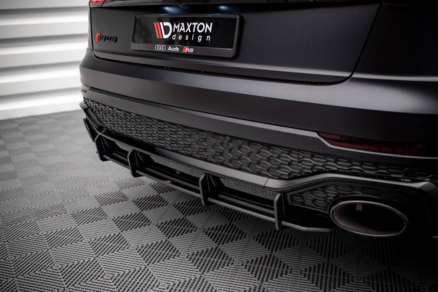 Maxton Street Pro Heckschürze für Audi RSQ8 Mk1