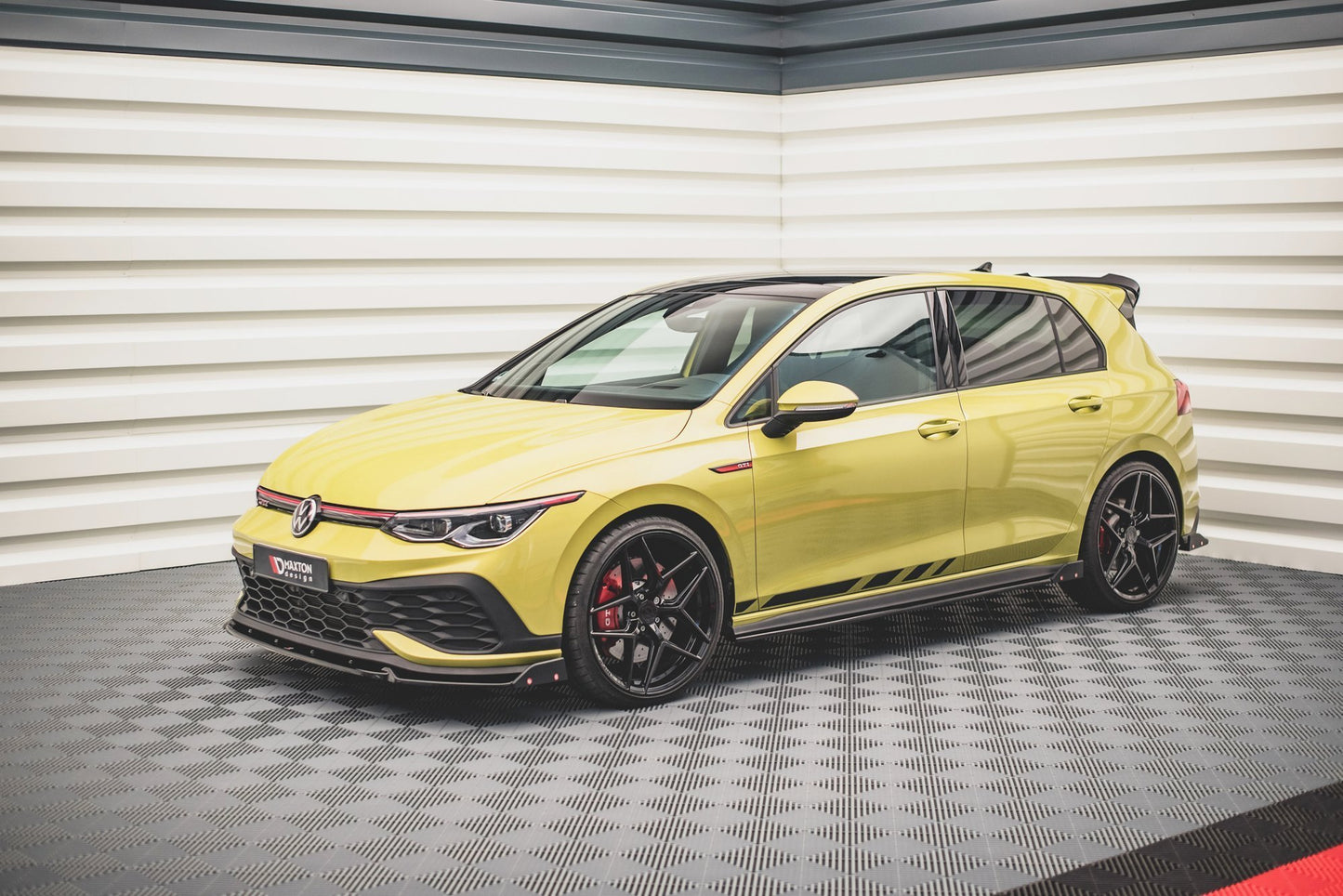 Maxton Seitenschweller Ansatz für V.2 für + Flaps Volkswagen Golf 8 GTI / GTI Clubsport