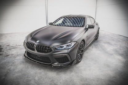 Maxton Front Ansatz V.1 +Flaps für BMW M8 Gran Coupe F93