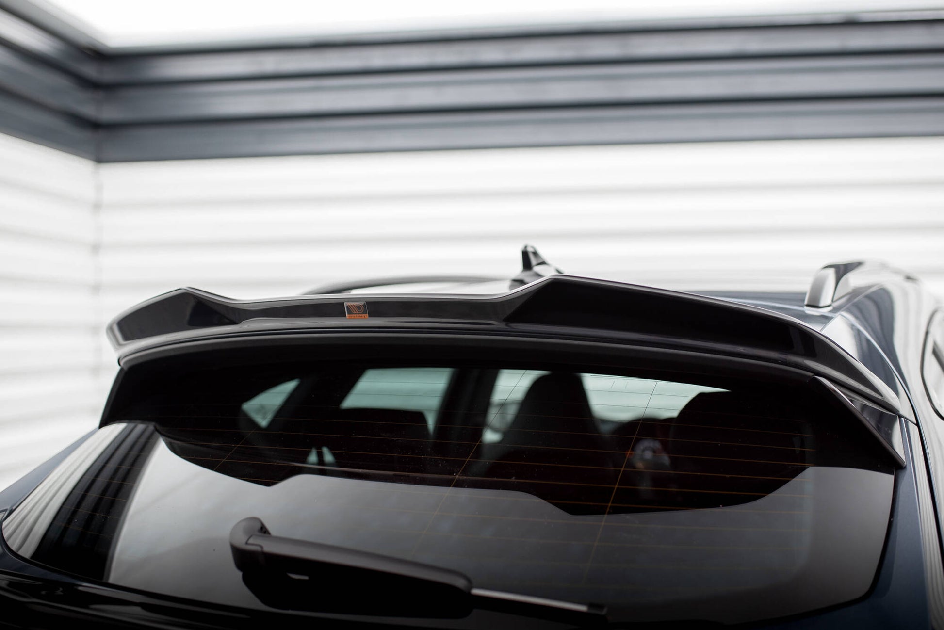 Maxton Höher Spoiler CAP für 3D Cupra Formentor Mk1 schwarz Hochglanz