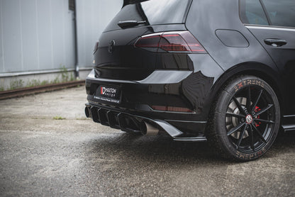 Maxton Robuste Racing Heckschürze für VW Golf 7 GTI TCR