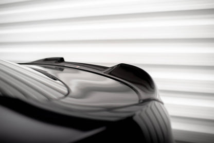 Maxton Spoiler CAP für 3D BMW 4er Gran Coupe Standard / M-Paket F36 schwarz Hochglanz