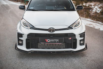 Maxton Front Ansatz V.2 +Flaps für Toyota GR Yaris Mk4