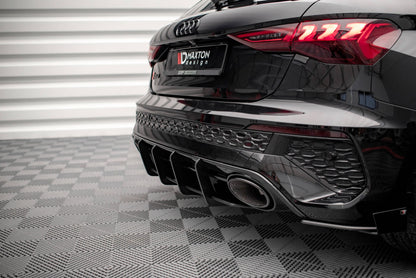 Maxton Street Pro Heckschürze für Audi RS3 Sportback 8Y