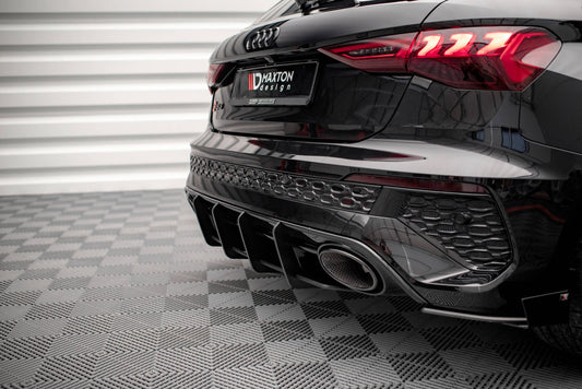 Maxton Street Pro Heckschürze für Audi RS3 Sportback 8Y