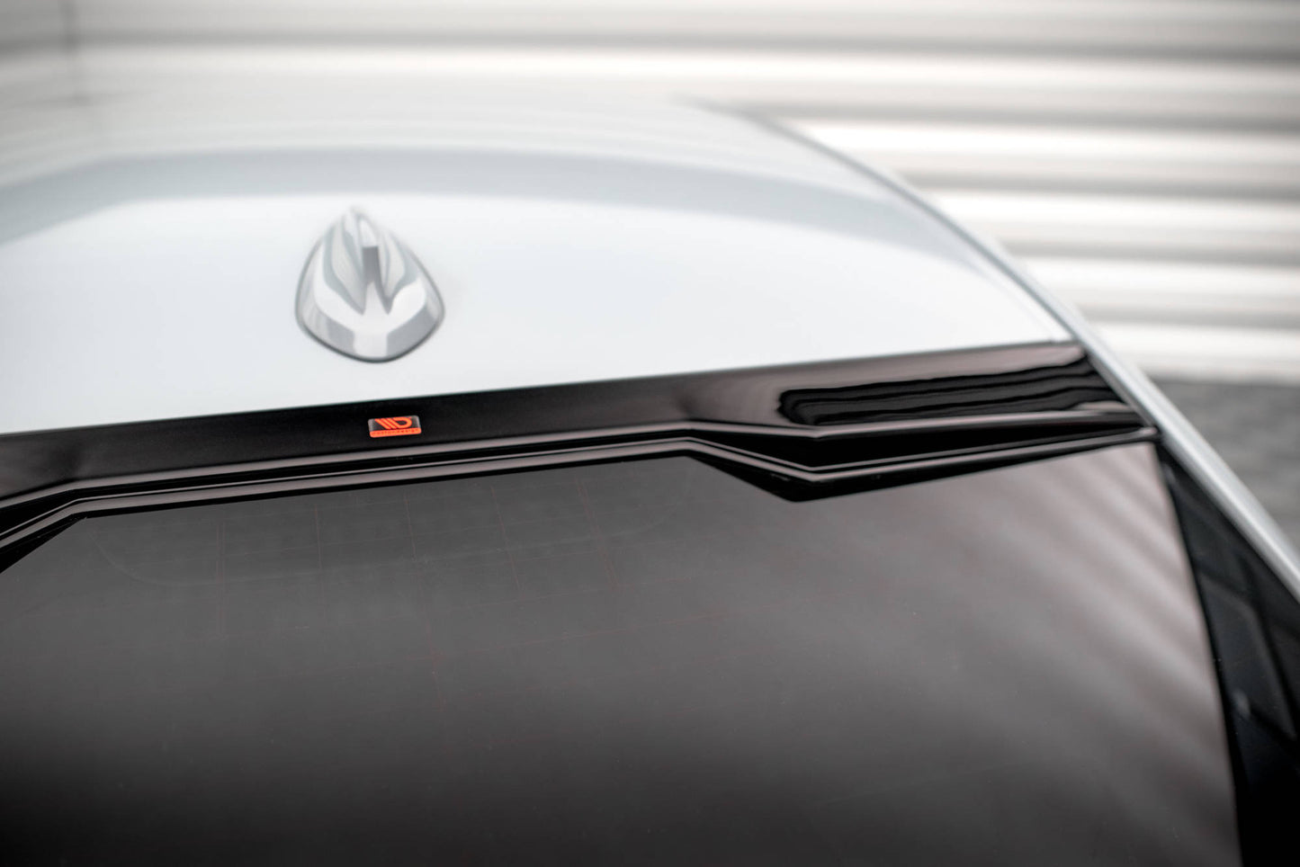 Maxton Heckscheiben Spoiler für BMW 2 Coupe G42 / M2 G87 schwarz Hochglanz