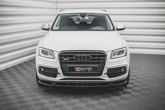 Maxton Front Ansatz für Audi SQ5 Mk1 (8R) Carbon Look
