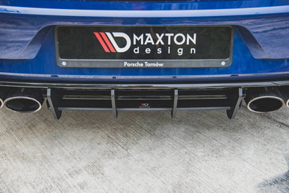 Maxton Robuste Racing Heckschürze für VW Golf 7 R Facelift