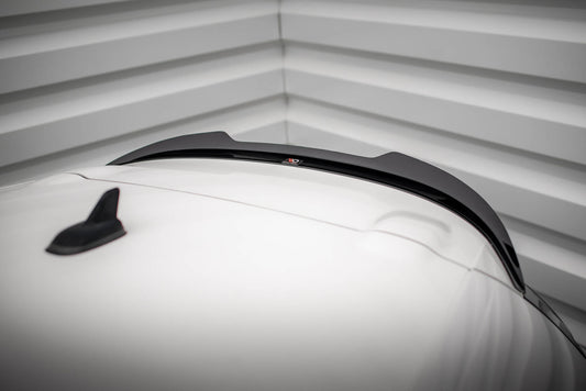 Maxton Spoiler CAP V.2 für Volkswagen Scirocco R Mk3 schwarz Hochglanz