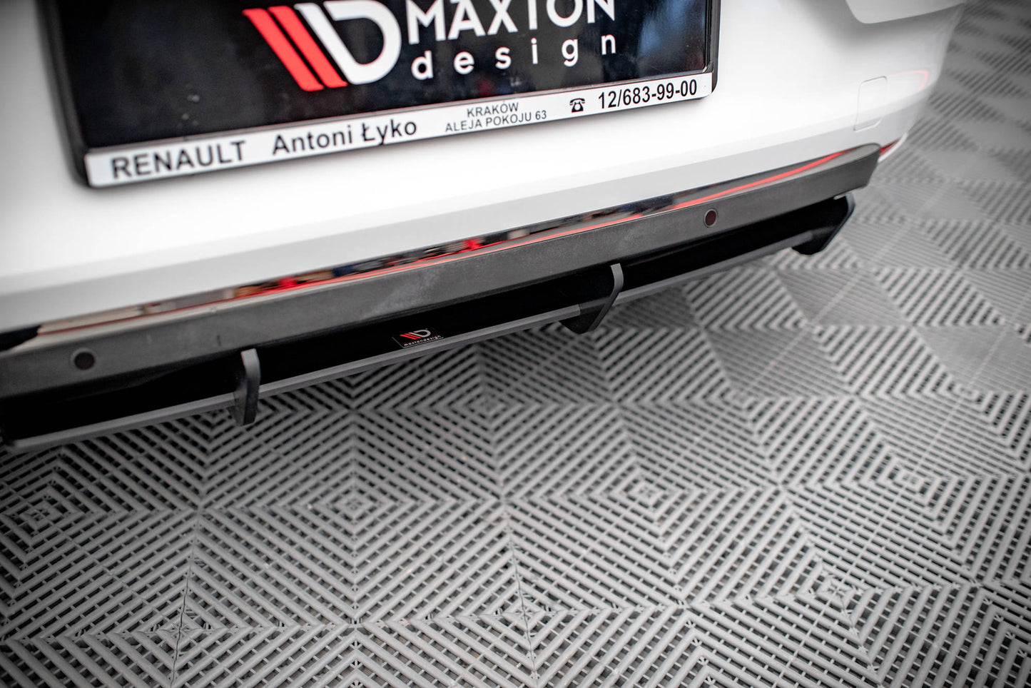 Maxton Street Pro Heckschürze für Renault Clio Mk5