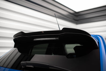 Maxton Spoiler CAP V.1 für Peugeot 208 Mk2 schwarz Hochglanz