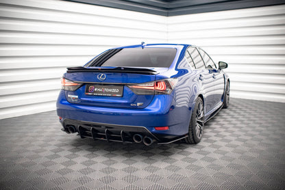 Maxton Street Pro Heckschürze für Lexus GS F Mk4 Facelift