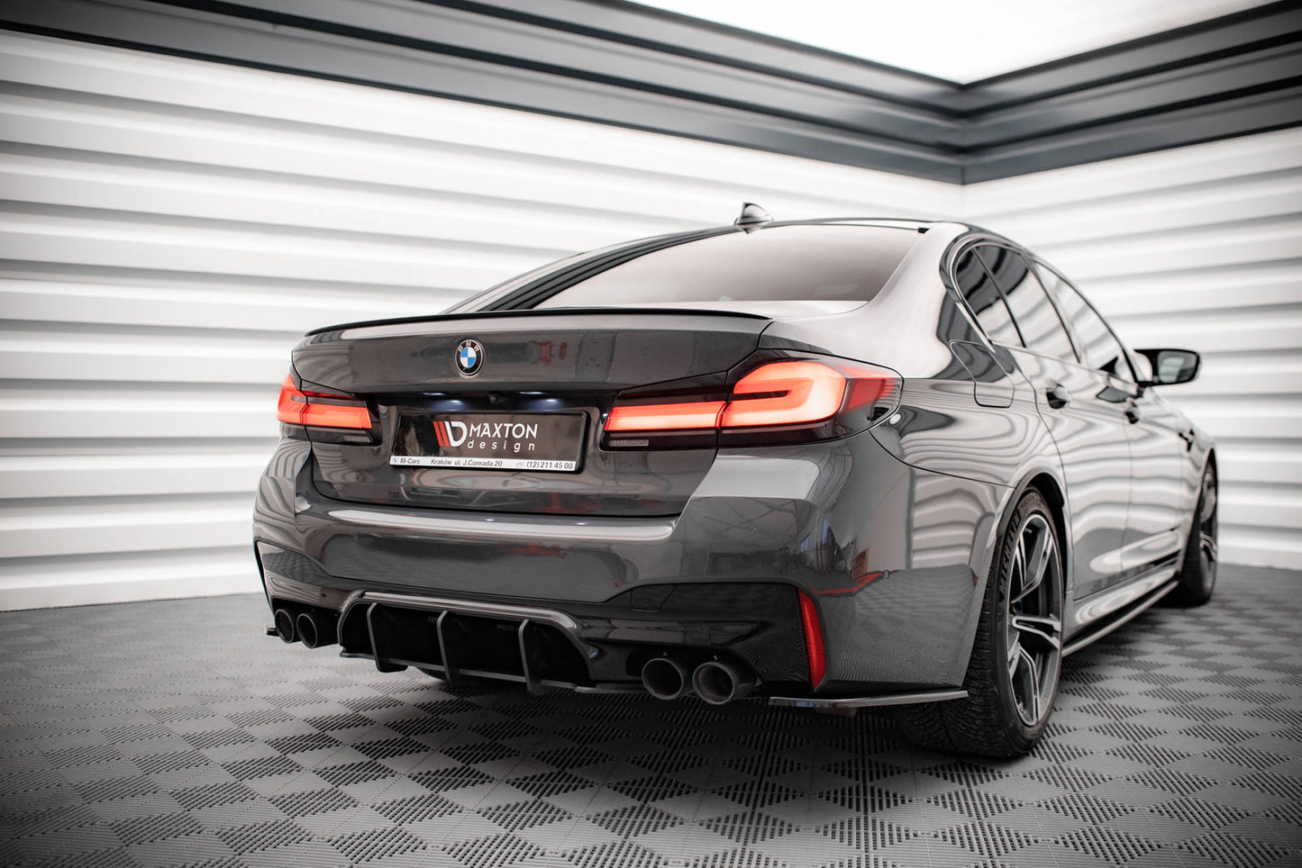 Maxton Street Pro Heckschürze für BMW M5 F90