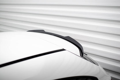 Maxton Spoiler CAP für Mercedes-Benz CLA Shooting Brake 45 AMG / AMG-Line C117 schwarz Hochglanz