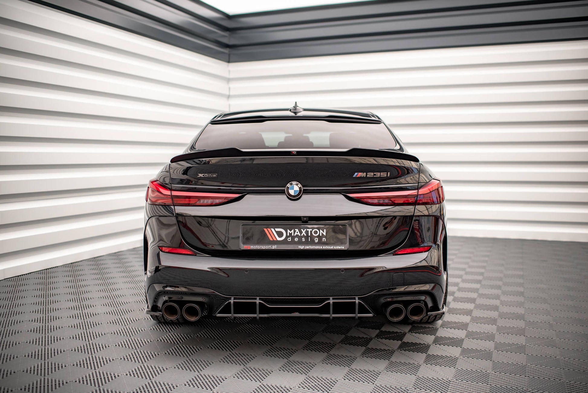 Maxton Street Pro Heckschürze für BMW M235i Gran Coupe F44