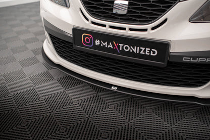 Maxton Street Pro Front Ansatz für für Seat Ibiza Sport Coupe Mk4