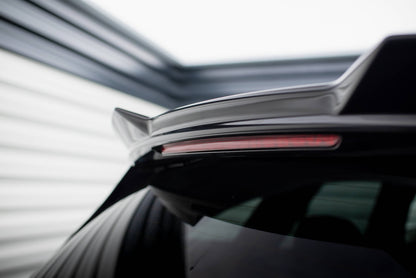 Maxton Spoiler CAP für 3D Mercedes-Benz GLC AMG-Line X254 schwarz Hochglanz