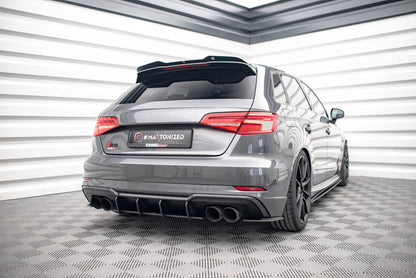 Maxton Street Pro Heckschürze für Audi S3 Sportback 8V Facelift