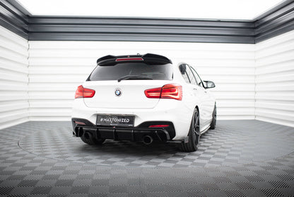Maxton Heck Ansatz Flaps Diffusor V.5 +Flaps für BMW 1er M-Paket / M140i F20 Facelift