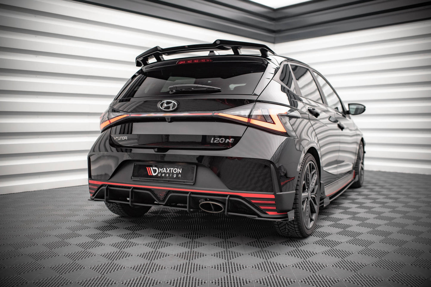 Maxton Street Pro Heckschürze für Hyundai I20 N Mk3