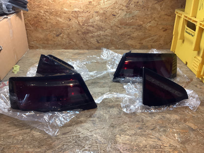 Tuning-Tec Voll LED Rückleuchten für Audi A5 Facelift 11-16 rot/rauch mit dyn. Blinker