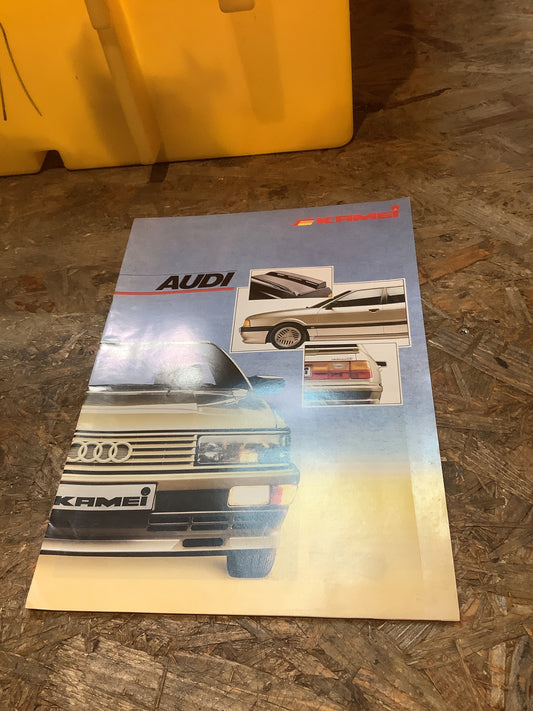 Audi Zeitschrift von Kamei aus dem Jahr 1988