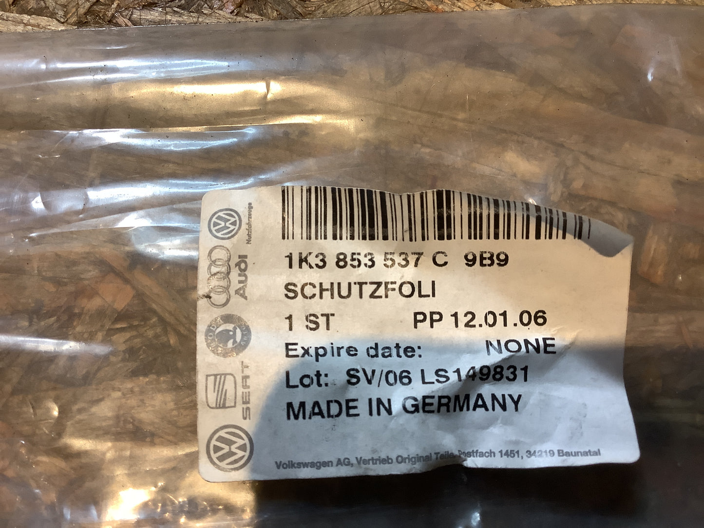 VW Golf 5 Schutzleiste Einstiegsleiste Original VW NEU