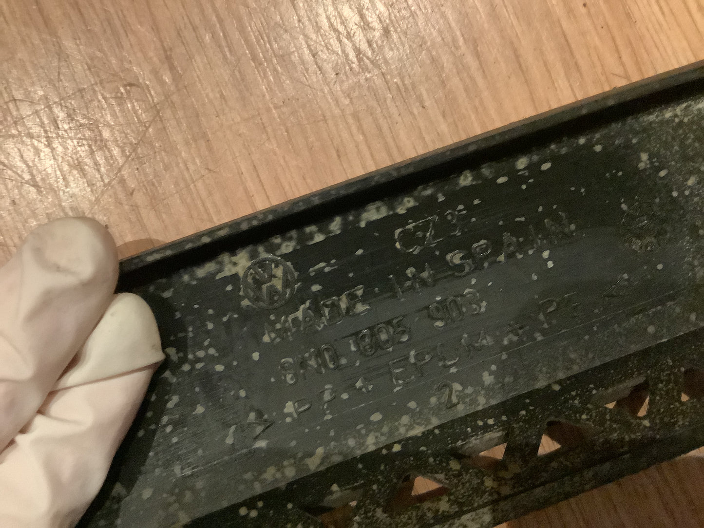 VW Polo 6N Spoilerlippe Original VW NE